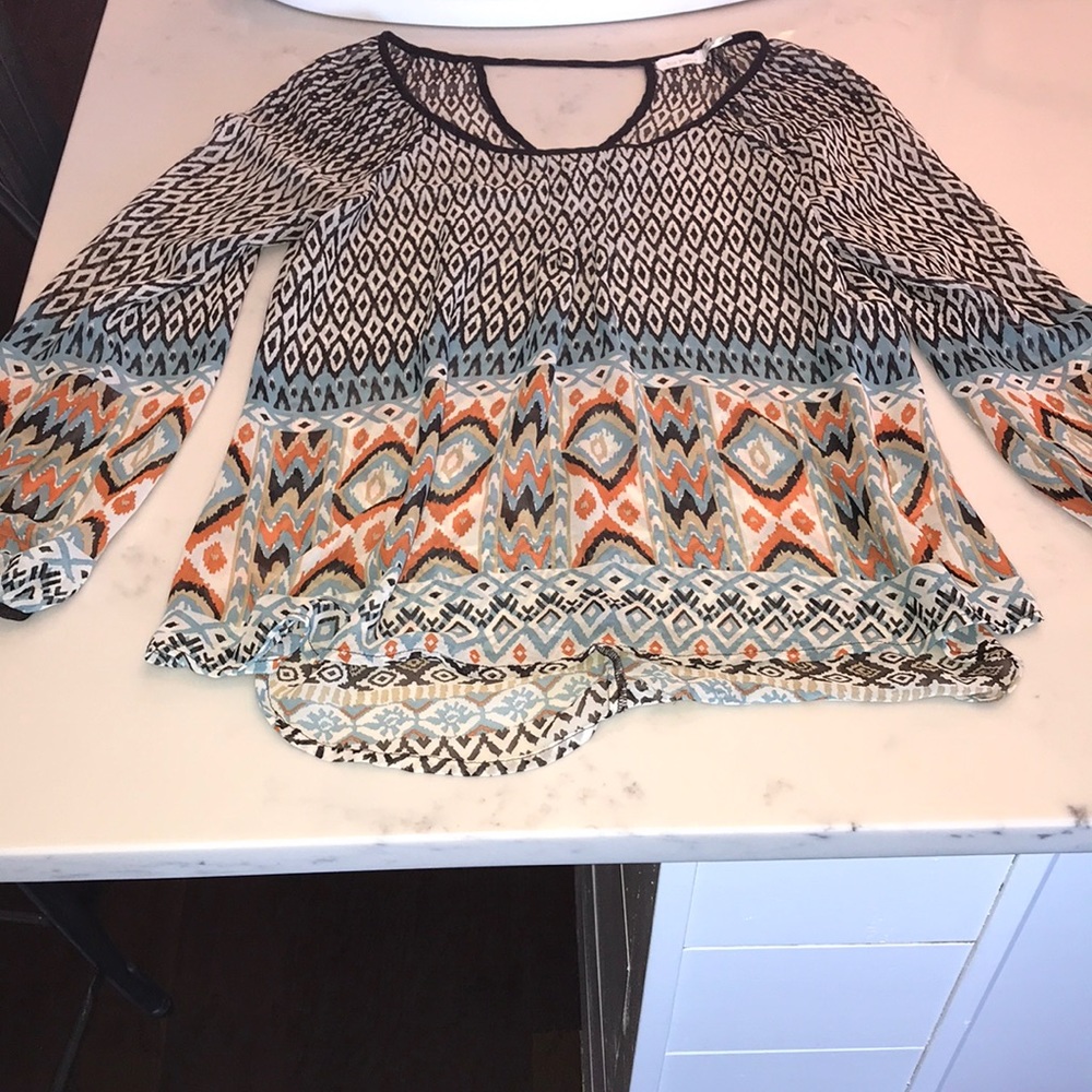 Long sleeve boutique top